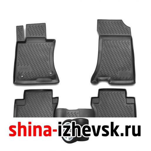 Коврик Autofamily коврики в салон для HONDA Crosstour, 01/2013- , 4wd, 4 шт. ) в Ижевске